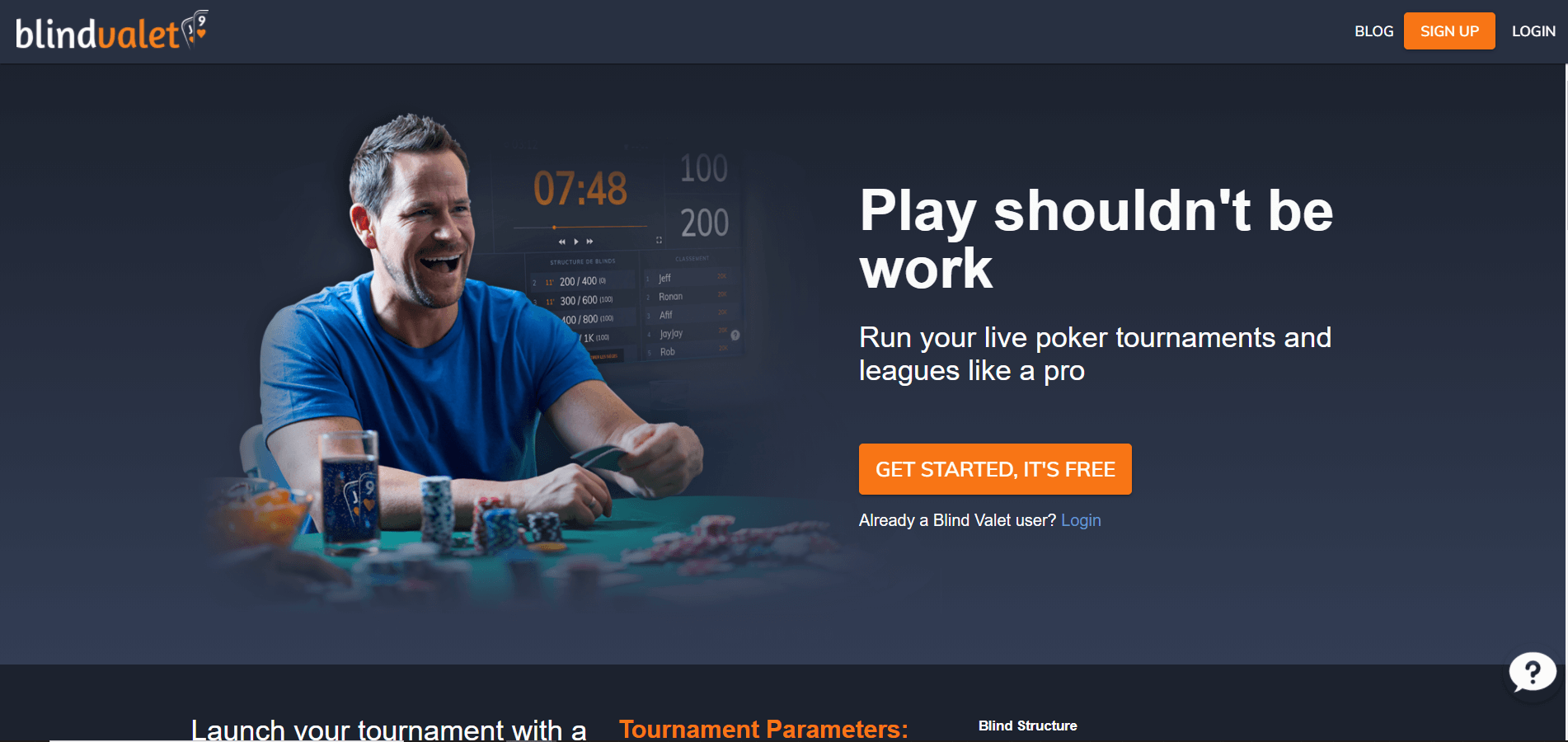 Blind Valet Page Blind Valet Page